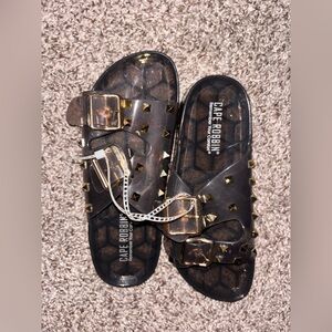 Cape Robbin Studded Sandals